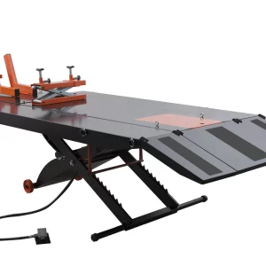 APlusLift MT1500X 48″ Wide 1500LB Air Operated Lift Table for Motorcycles/Trikes/ATV