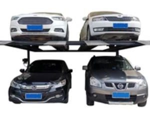 APlusLift 9,000LB 4-Post Double Deck Parking Storage Car Lift – HW-9KDP
