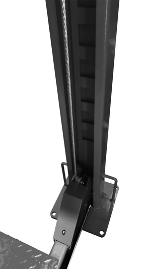 APlusLift 9,000LB 4-Post Double Deck Parking Storage Car Lift – HW-9KDP - Image 3